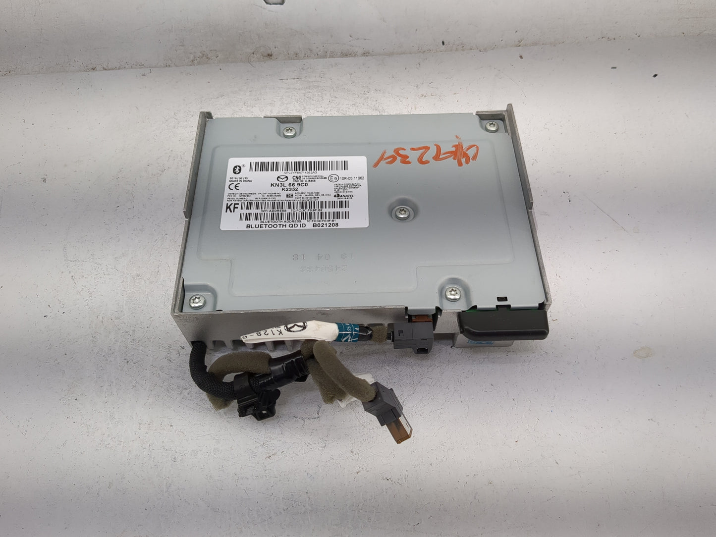 2016-2020 Mazda Cx-5 Radio AM FM Cd Player Receiver Replacement P/N:KN3L 66 9C0 K2352 Fits Fits 2016 2017 2018 2019 2020 202
