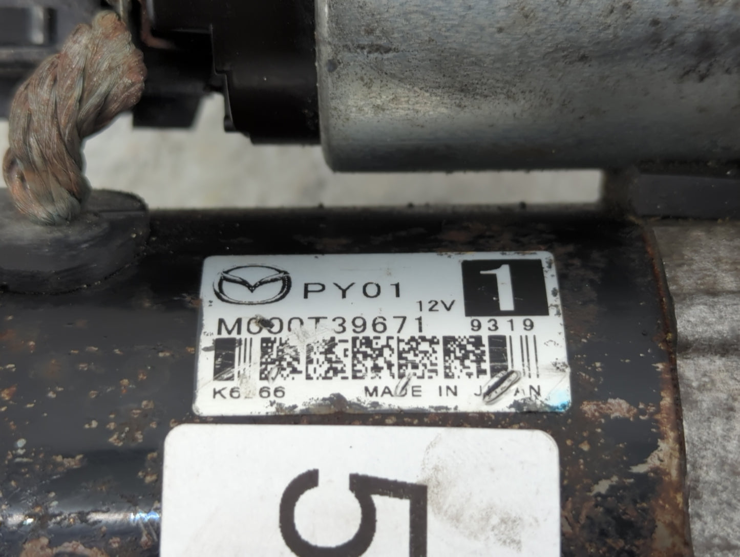 2014-2022 Mazda Cx-5 Car Starter Motor Solenoid OEM P/N:M000T39671 Fits Fits 2014 2015 2016 2017 2018 2019 2020 2021 2022 OE