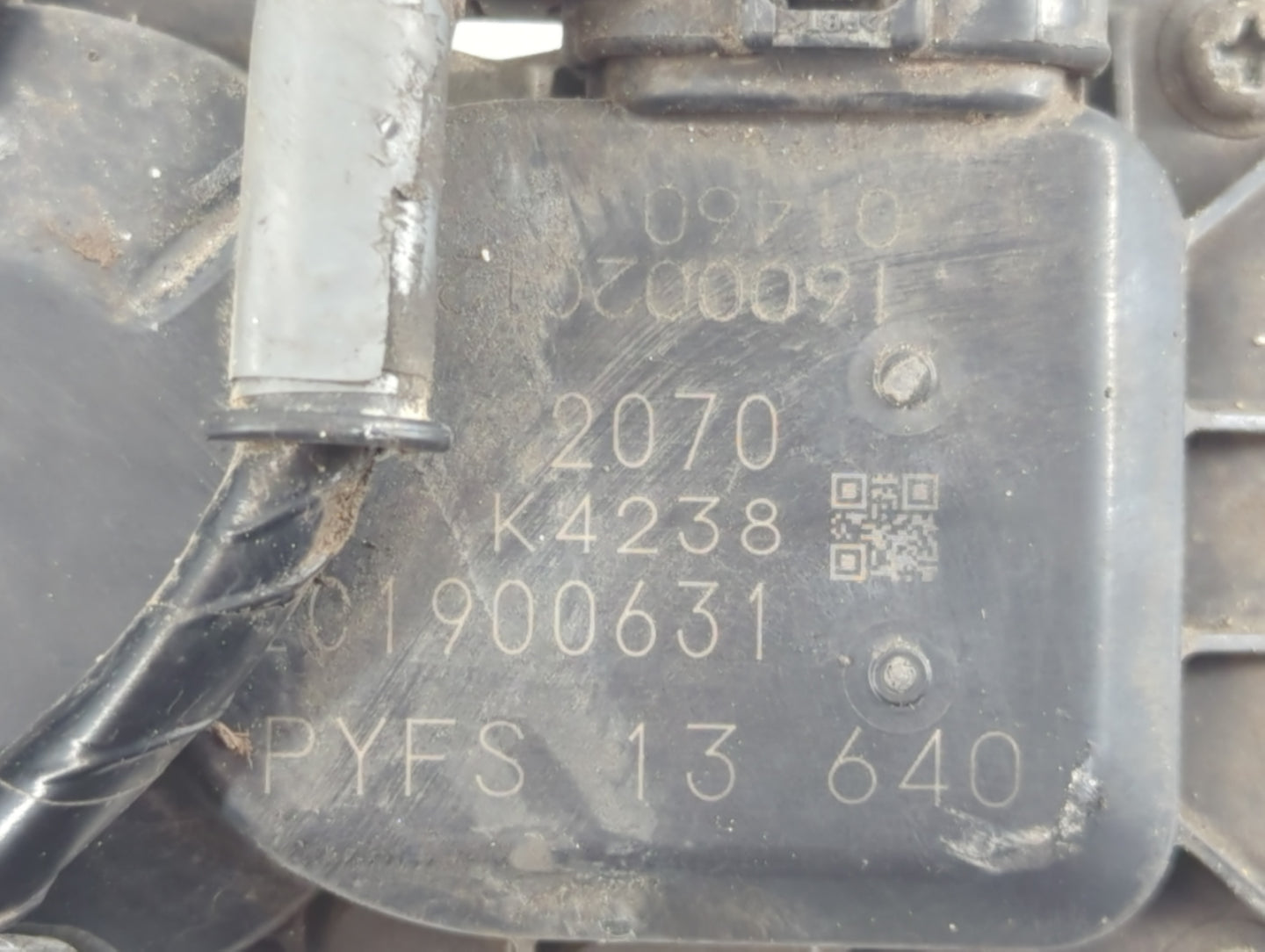 2018-2022 Mazda Cx-5 Throttle Body P/N:PYFS 13 640 700084 Fits Fits 2018 2019 2020 2021 2022 OEM Used Auto Parts - Oemusedau