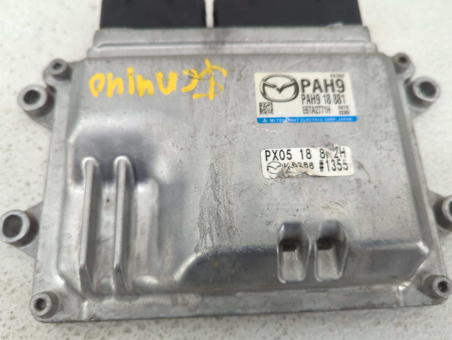 2019 Mazda Mazda3 PCM Engine Control Computer ECU ECM PCU OEM P/N:PAH9 PAH918881, E6TA2771H, PX0518882H Fits Fits 2020 2021 
