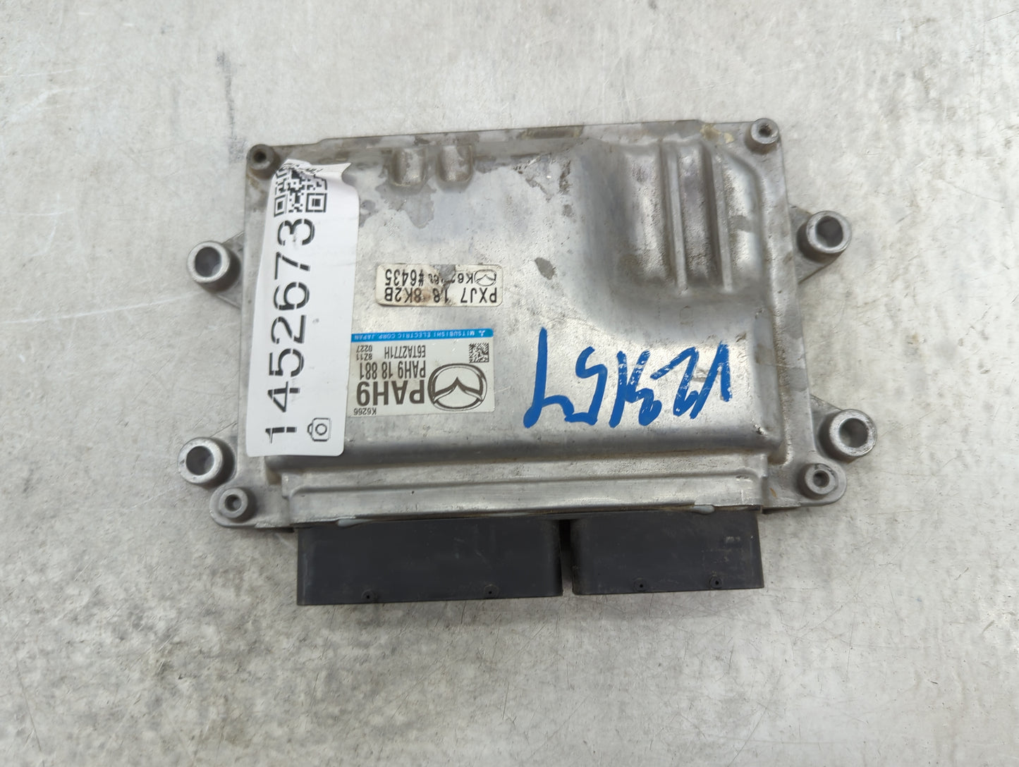 2019 Mazda Mazda3 PCM Engine Control Computer ECU ECM PCU OEM P/N:PAH9 18 881 E6TA2771H, PXJ7 18 8K2B Fits Fits 2020 2021 20