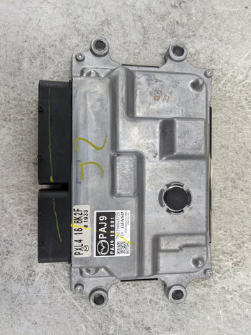 2019 Mazda Mazda 3 PCM Engine Control Computer ECU ECM PCU OEM P/N:PXL4188K2F PAJ918881, 1N7298103720 Fits Fits 2020 2021 20