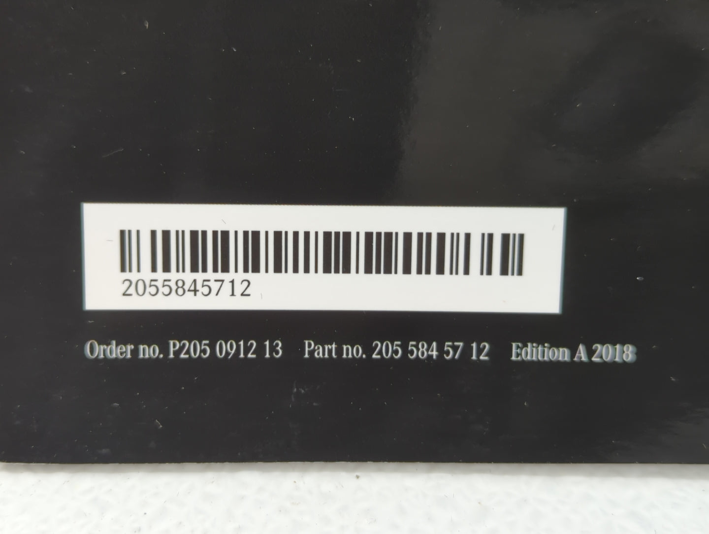 2019 Mercedes-Benz C250 Owners Manual Book Guide OEM Used Auto Parts - Oemusedautoparts1.com