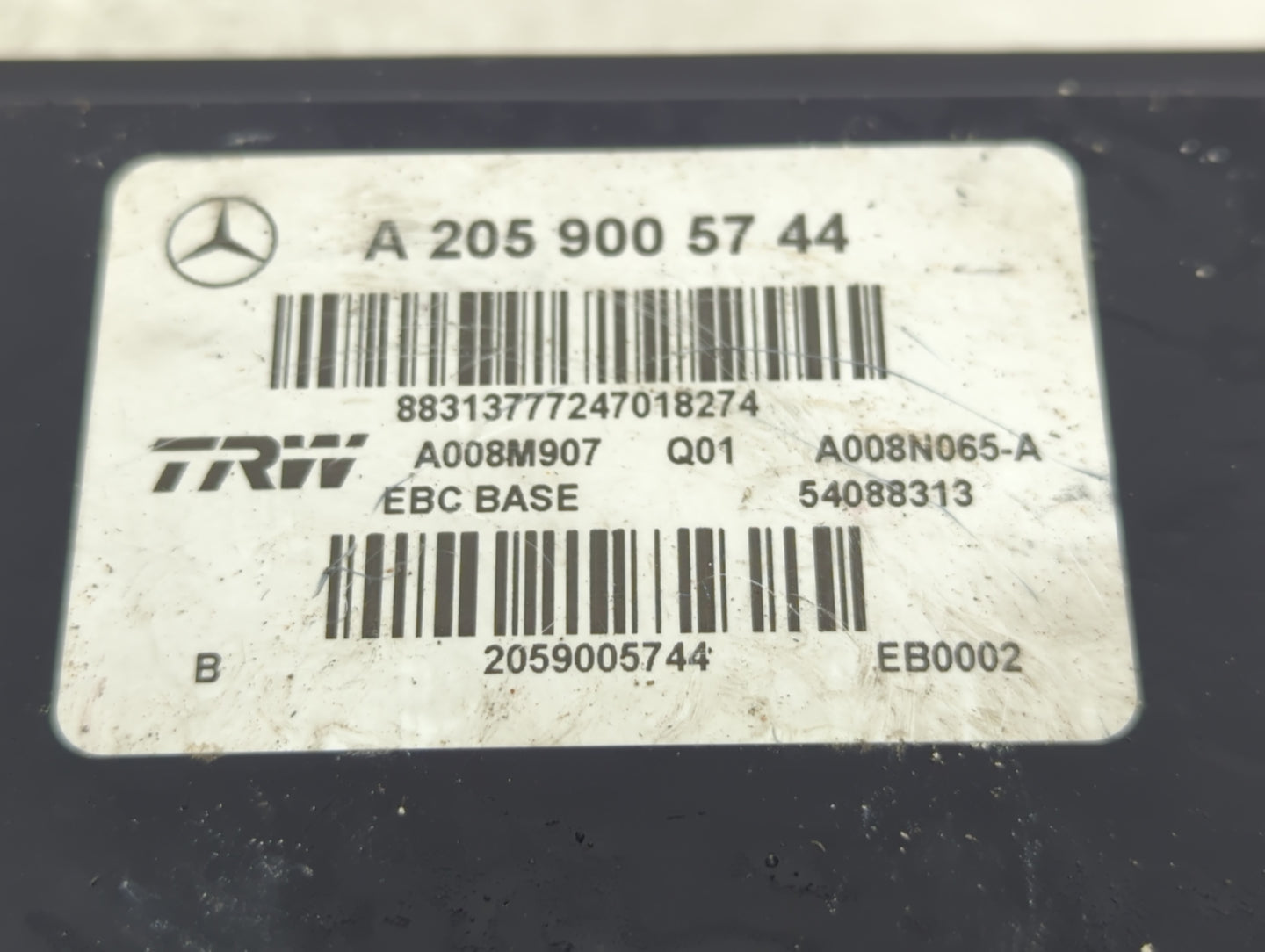 2019 Mercedes-Benz C300 ABS Pump Control Module Replacement P/N:A 205 900 57 44 Fits OEM Used Auto Parts - Oemusedautoparts1