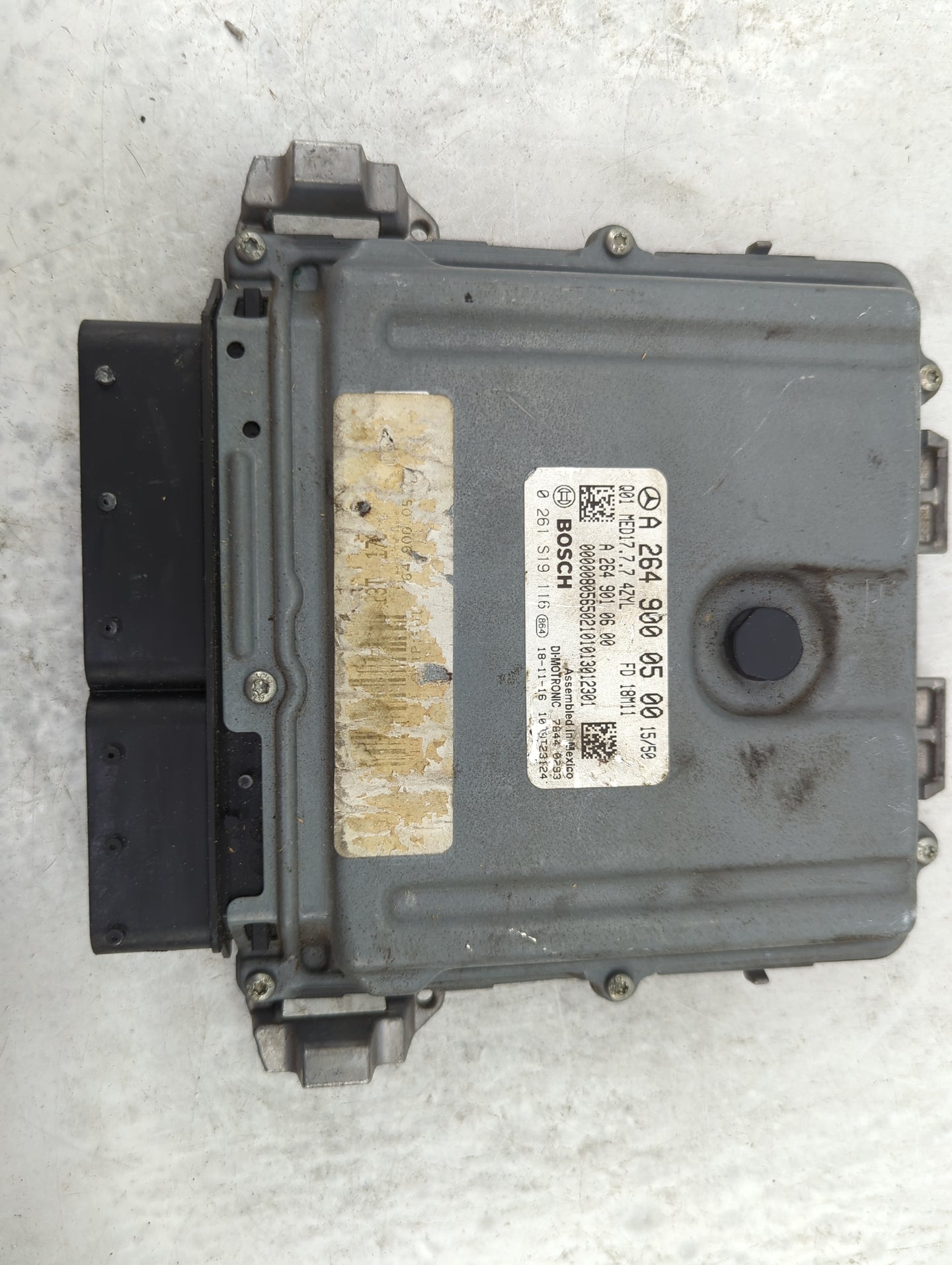 2019 Mercedes-Benz C300 PCM Engine Control Computer ECU ECM PCU OEM P/N:A2649000500 0261S19116, A2649010600 Fits Fits 2020 O