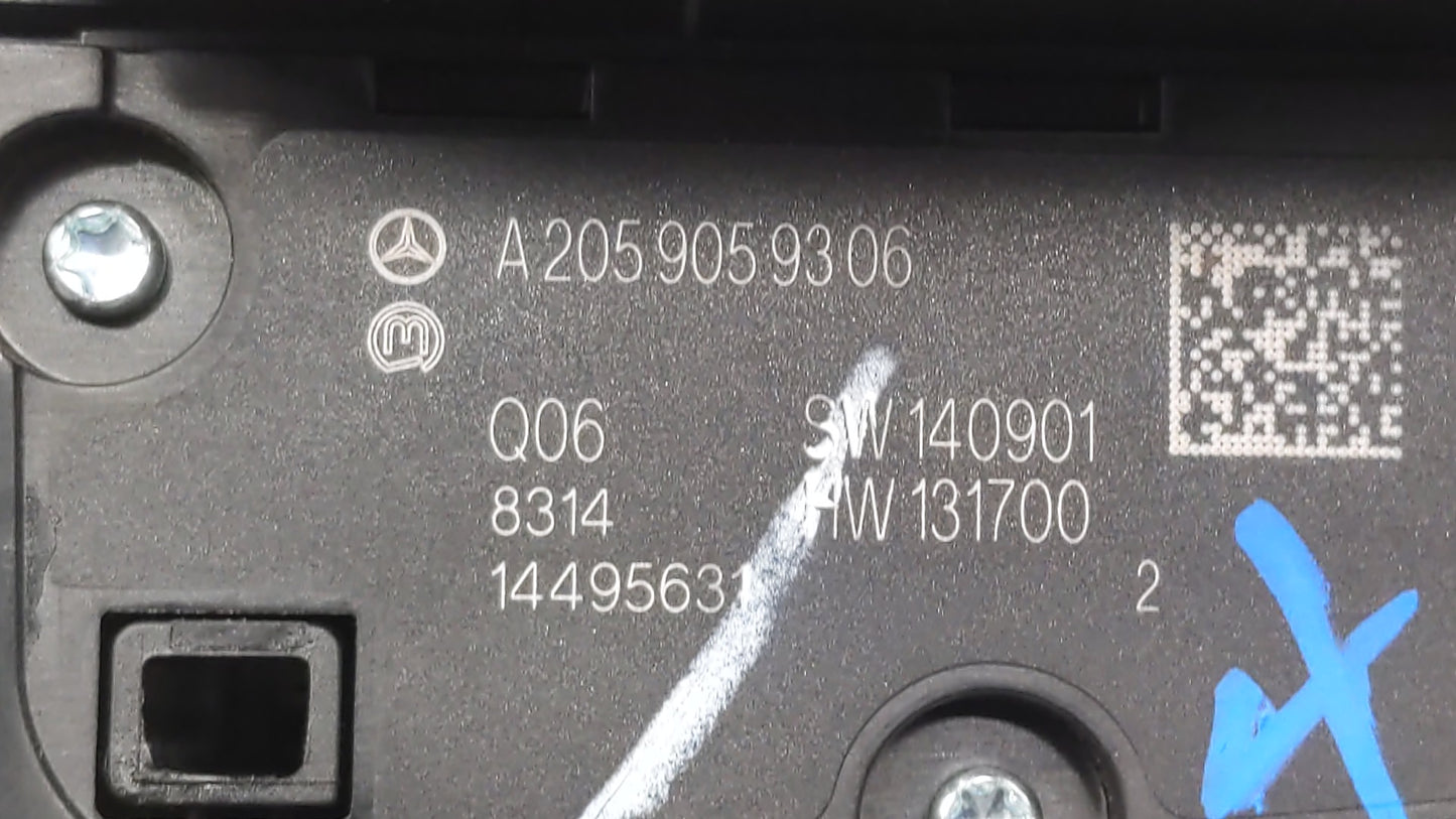 2019-2021 Mercedes-benz C300 Radio Control Panel - Oemusedautoparts1.com