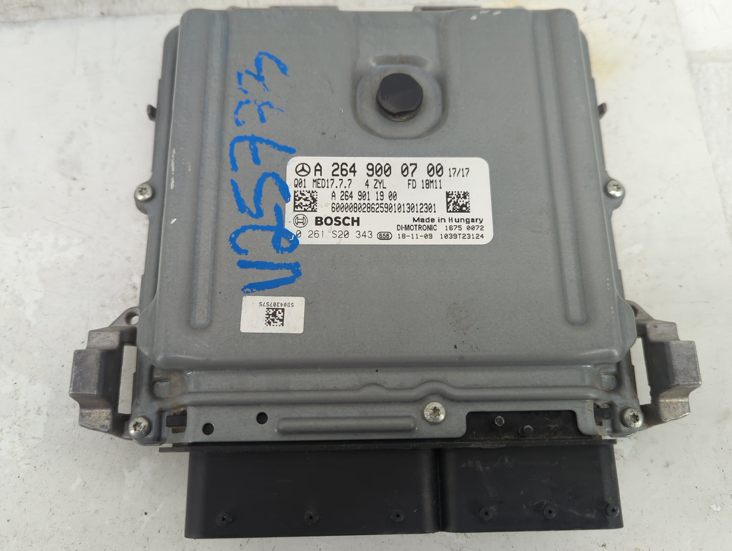 2019 Mercedes-Benz Cclass PCM Engine Control Computer ECU ECM PCU OEM P/N:A2649000700 A2649011900, 0261S20343 Fits Fits 2020