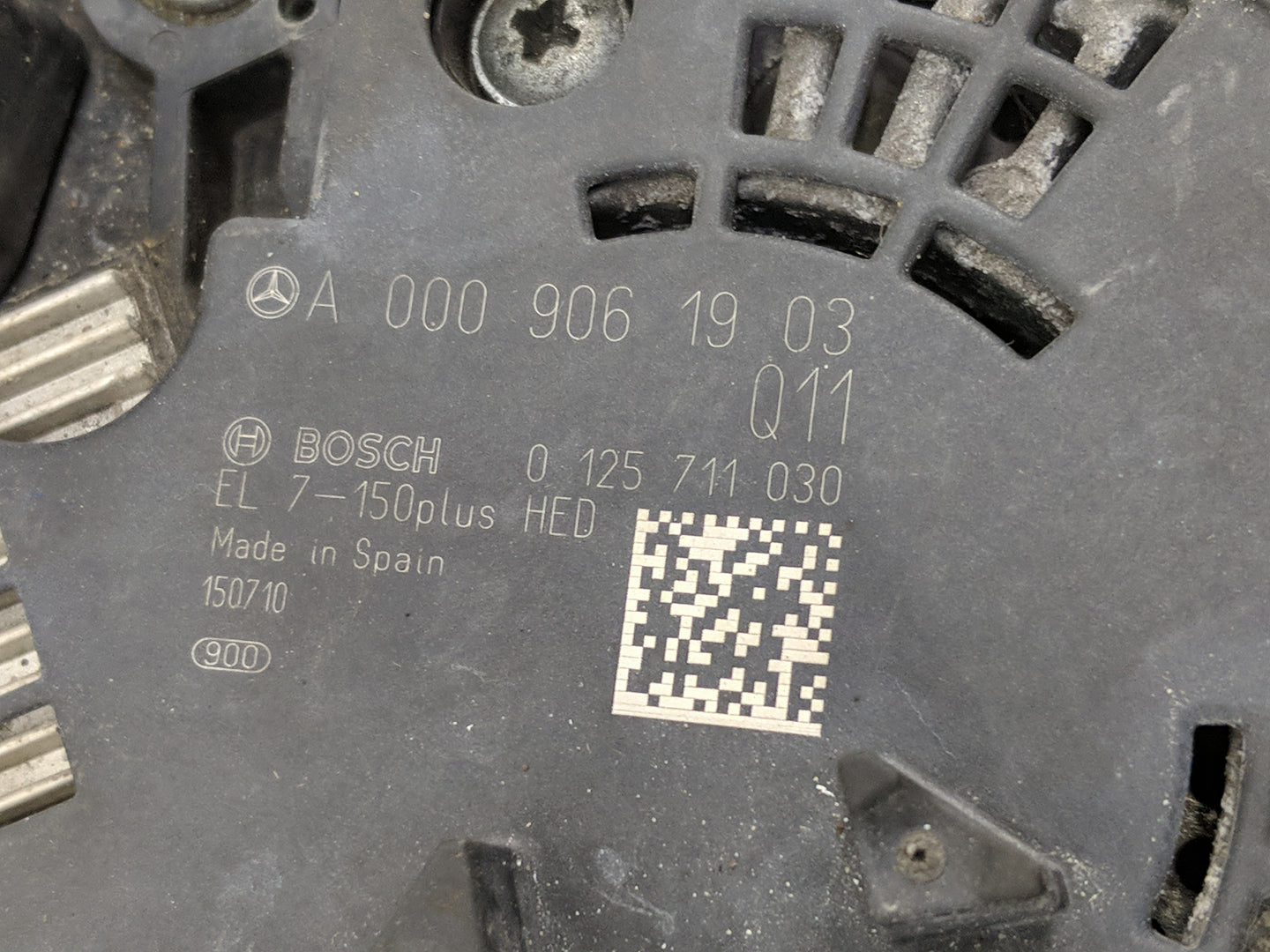 2014-2019 Mercedes-Benz Cla250 Alternator Replacement Generator Charging Assembly Engine OEM Fits OEM Used Auto Parts - Oemu