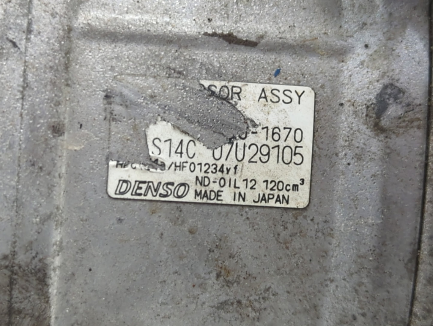 2017-2019 Mercedes-benz Cla250 Air Conditioning A/c Ac Compressor Oem - Oemusedautoparts1.com