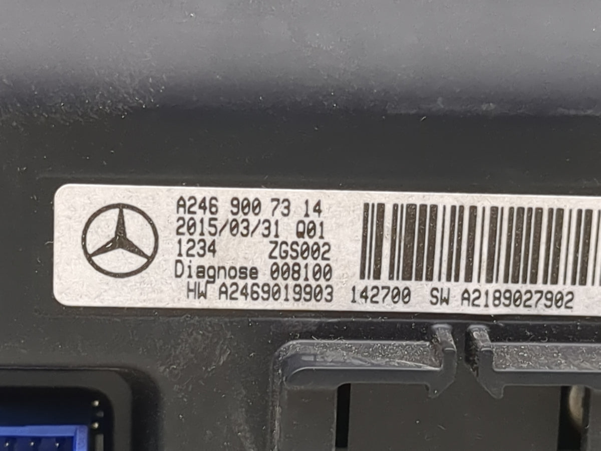 2017-2019 Mercedes-benz Cla250 Information Radio Display Screen - Oemusedautoparts1.com