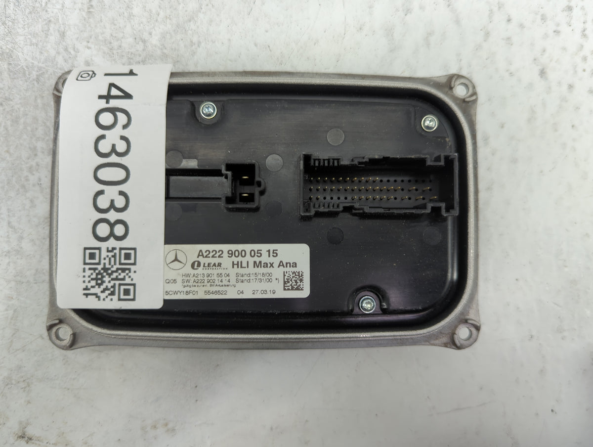 2019 Mercedes-benz E-class Headlight Ballast Head Light - Oemusedautoparts1.com