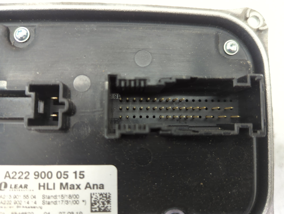 2019 Mercedes-benz E-class Headlight Ballast Head Light - Oemusedautoparts1.com
