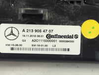 2020 Mercedes-Benz E350 Climate Control Module Temperature AC/Heater Replacement P/N:A 213 905 47 07 Fits Fits 2017 2018 201