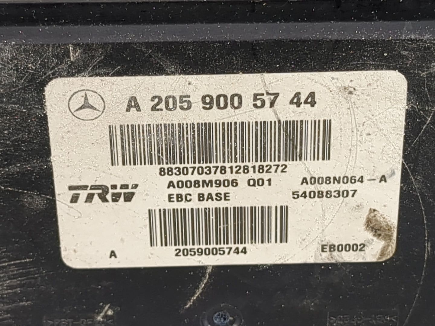 2019 Mercedes-Benz Gclass ABS Pump Control Module Replacement P/N:A2059005744 A008M906, A008N064-A, 54088307, 2059005744 Fit
