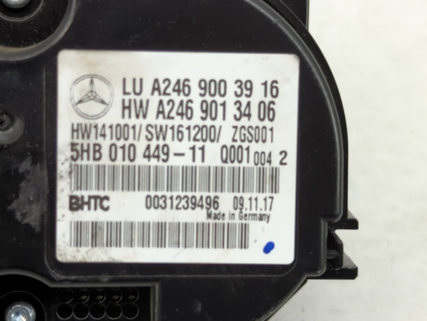 2015-2020 Mercedes-Benz Gla250 Climate Control Module Temperature AC/Heater Replacement P/N:A246 900 39 16 A246 901 34 06 Fi