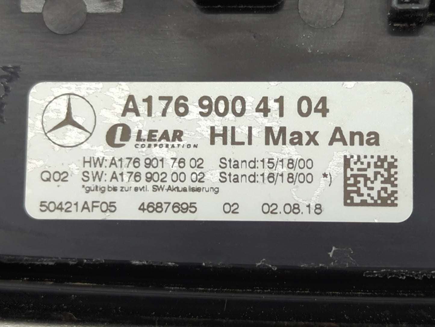 2019 Mercedes-benz Gla250 Headlight Ballast Head Light - Oemusedautoparts1.com