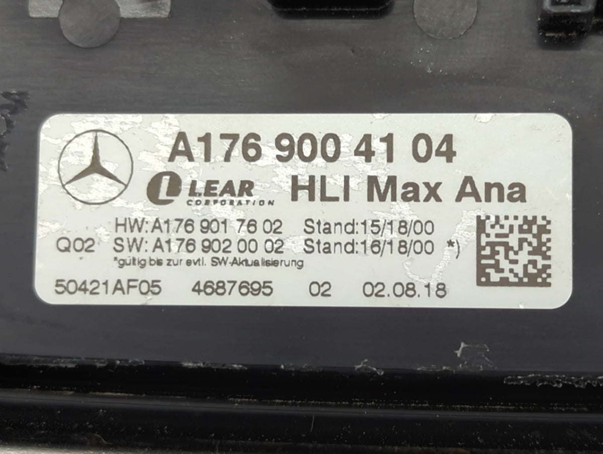 2018-2020 Mercedes-benz Gla250 Headlight Ballast Head Light - Oemusedautoparts1.com