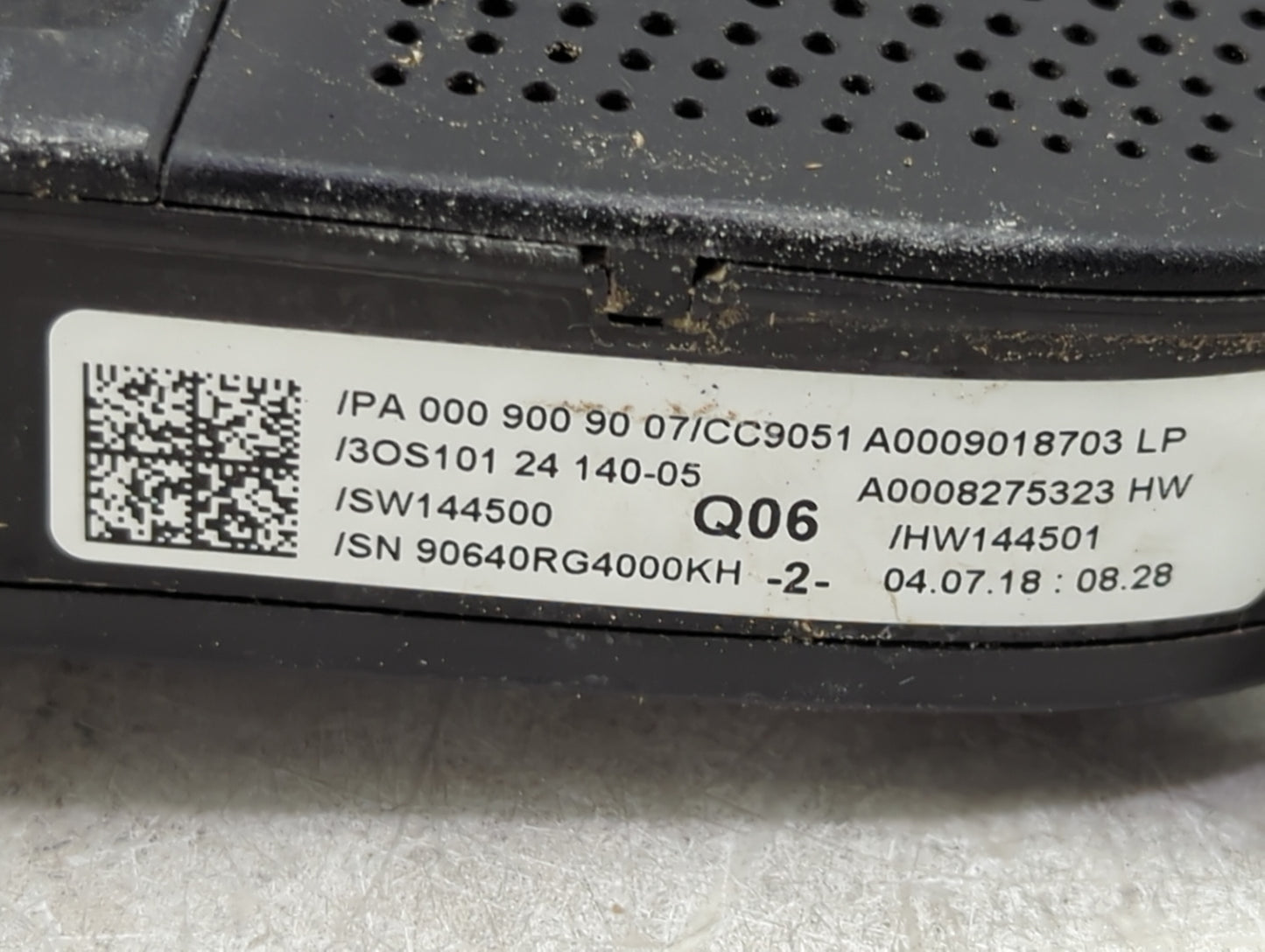 2019 Mercedes-benz Glc300 Overhead Roof Console - Oemusedautoparts1.com