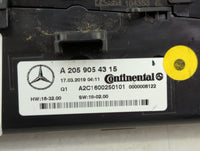 2019 Mercedes-Benz Glc300 Climate Control Module Temperature AC/Heater Replacement P/N:A2059054315 A2C1600250101 Fits OEM Us