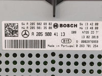 2019 Mercedes-Benz Glc300 Radio AM FM Cd Player Receiver Replacement P/N:A2059006902 A2059013508, A2059004113, 0263701254 Fi
