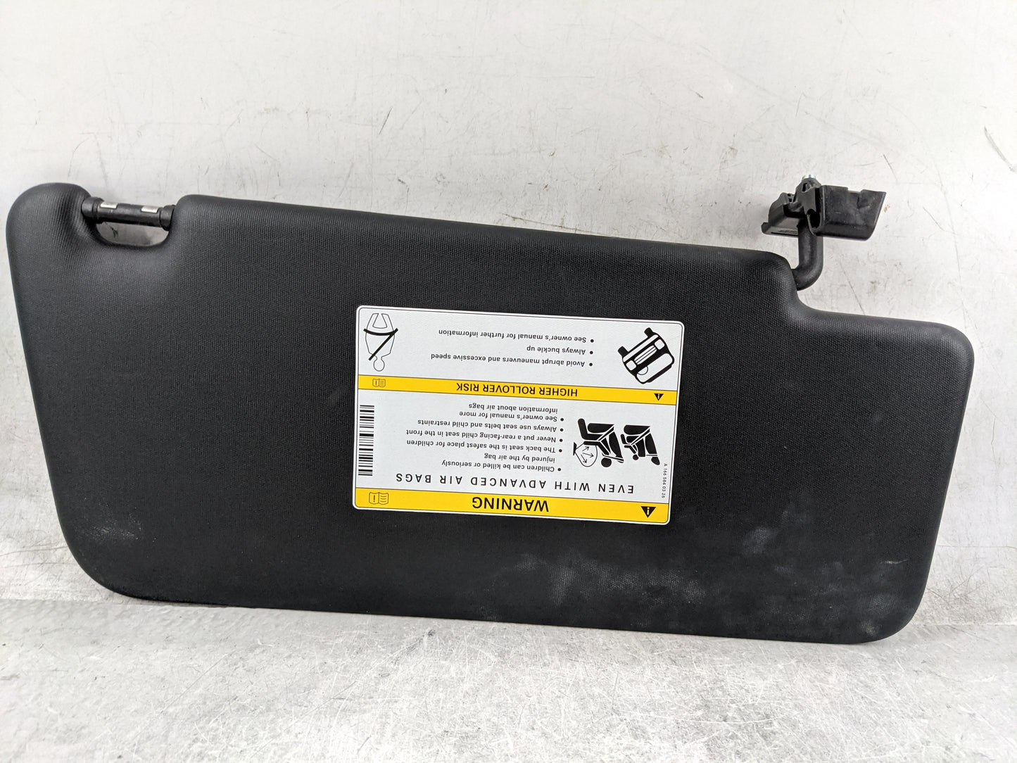 2016-2019 Mercedes-Benz Gle Sun Visor Shade Replacement Driver Left Mirror Fits Fits 2016 2017 2018 2019 OEM Used Auto Parts