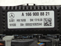 2019 Mercedes-Benz Gls450 Climate Control Module Temperature AC/Heater Replacement P/N:A 166 900 88 21 Fits Fits 2018 OEM Us