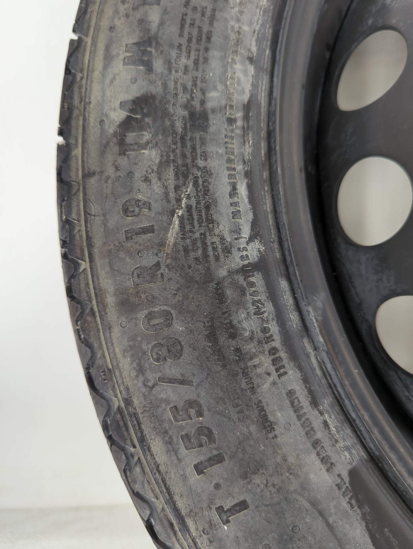 2017-2019 Mercedes-benz Gls550 Spare Donut Tire Wheel Rim Oem - Oemusedautoparts1.com