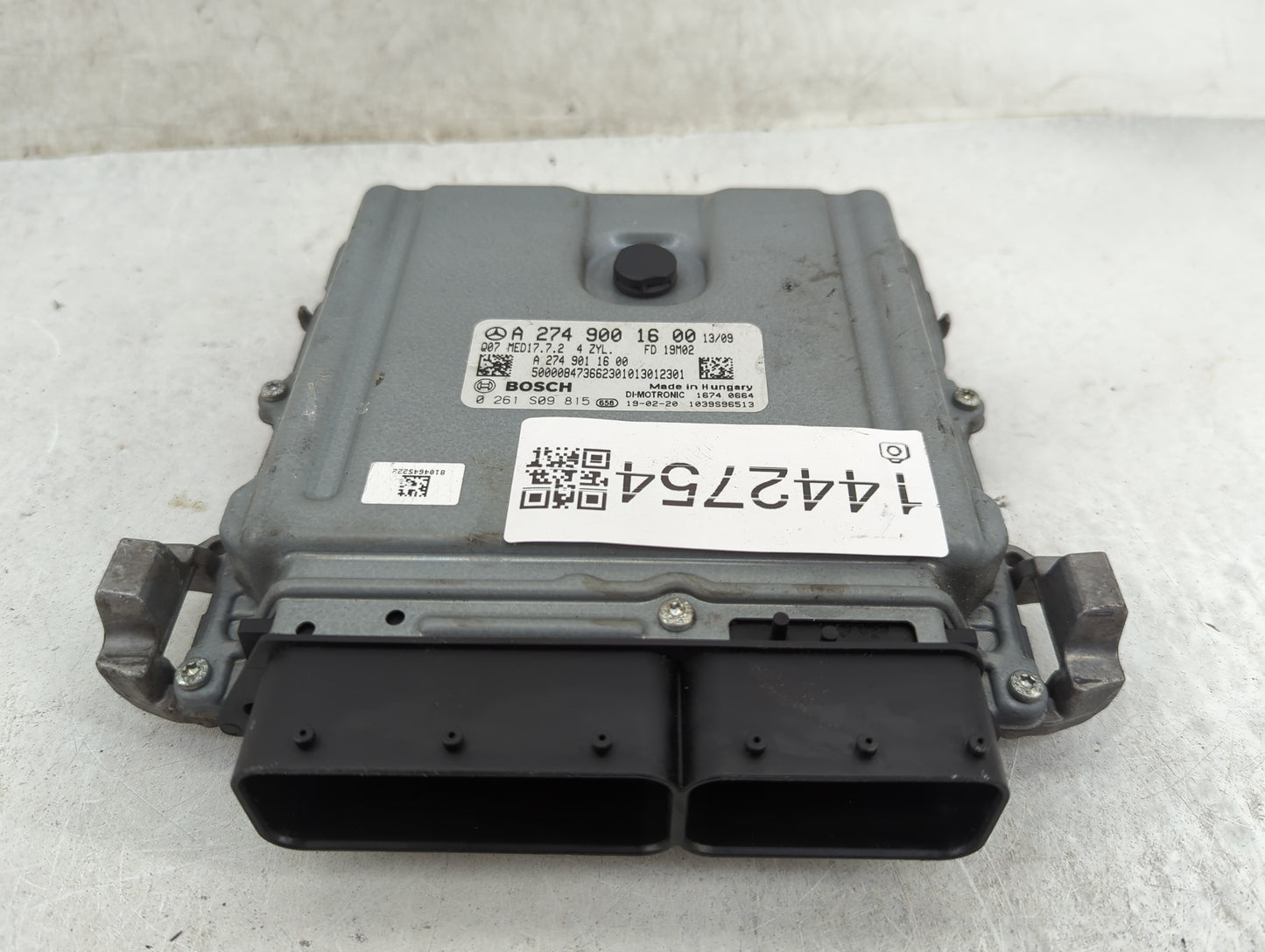 2019 Mercedes-Benz Sprinter 2500 PCM Engine Control Computer ECU ECM PCU OEM P/N:A2749001600 A2749011600 Fits OEM Used Auto 