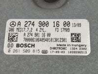 2019 Mercedes-Benz Sprinter 2500 PCM Engine Control Computer ECU ECM PCU OEM P/N:A2749001600 A2749011600 Fits OEM Used Auto 