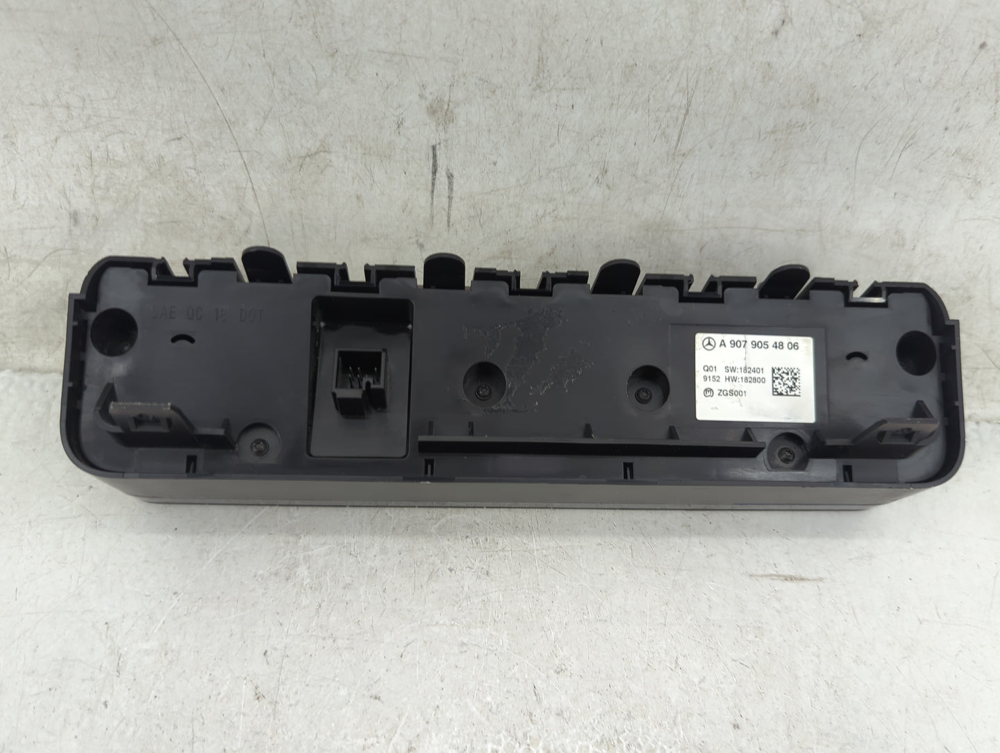 2019 Mercedes-Benz Sprinter 3500 Climate Control Module Temperature AC/Heater Replacement P/N:9079054806 Fits OEM Used Auto 