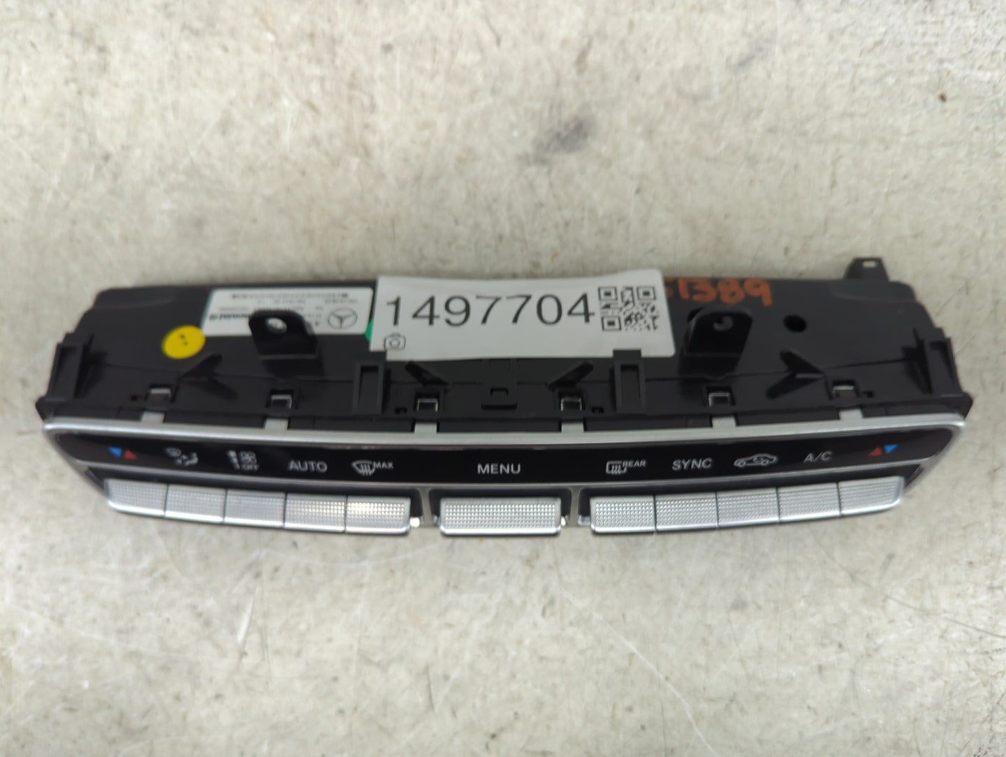 2019 Mercedes C-Class Climate Control Module Temperature AC/Heater Replacement P/N:A2059058813 A2C11151400001 Fits OEM Used 