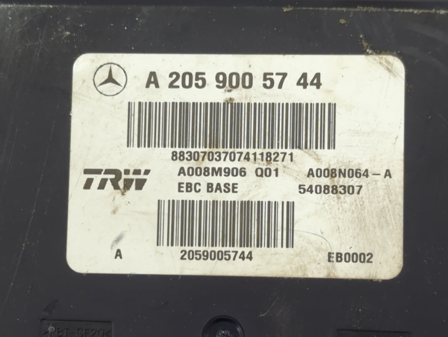 2019 Mercedes C300 ABS Pump Control Module Replacement P/N:A2059005744 68227116, A008M906, A008N064-A Fits Fits 2018 2020 20