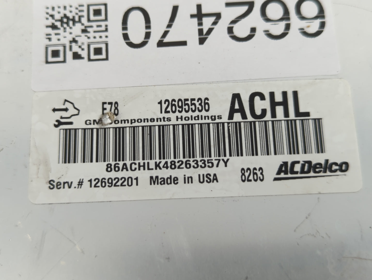 2019 Mercury Tracer PCM Engine Control Computer ECU ECM PCU OEM P/N:E78 12695536 12692201 Fits OEM Used Auto Parts - Oemused