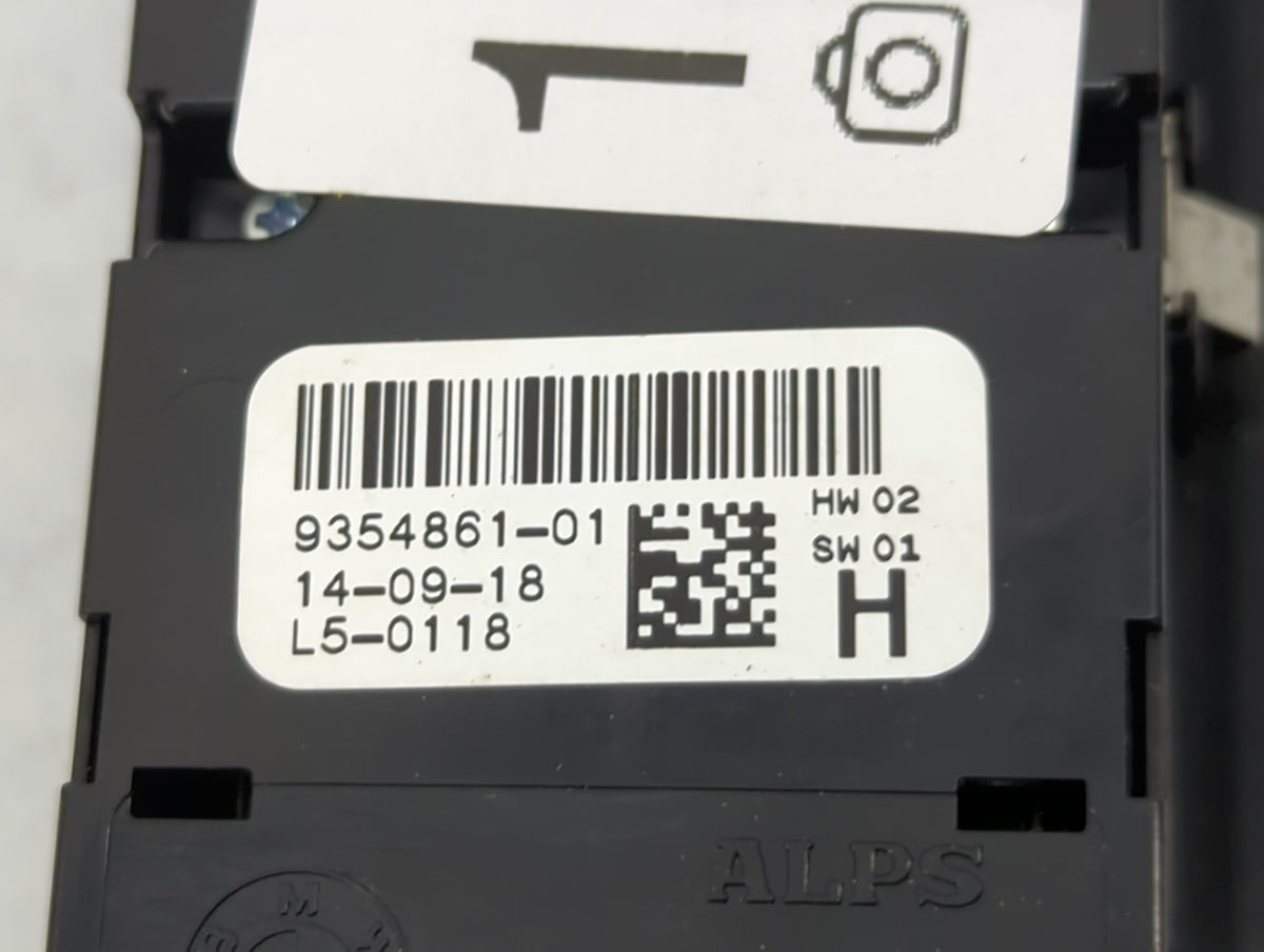 2016-2018 Mini Cooper Master Power Window Switch Replacement Driver Side Left P/N:9354861-01 Fits Fits 2016 2017 2018 OEM Us