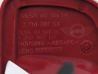 2019 Mini Cooper Tail Light Assembly Driver Left OEM P/N:2 751 707 SX Fits OEM Used Auto Parts - Oemusedautoparts1.com