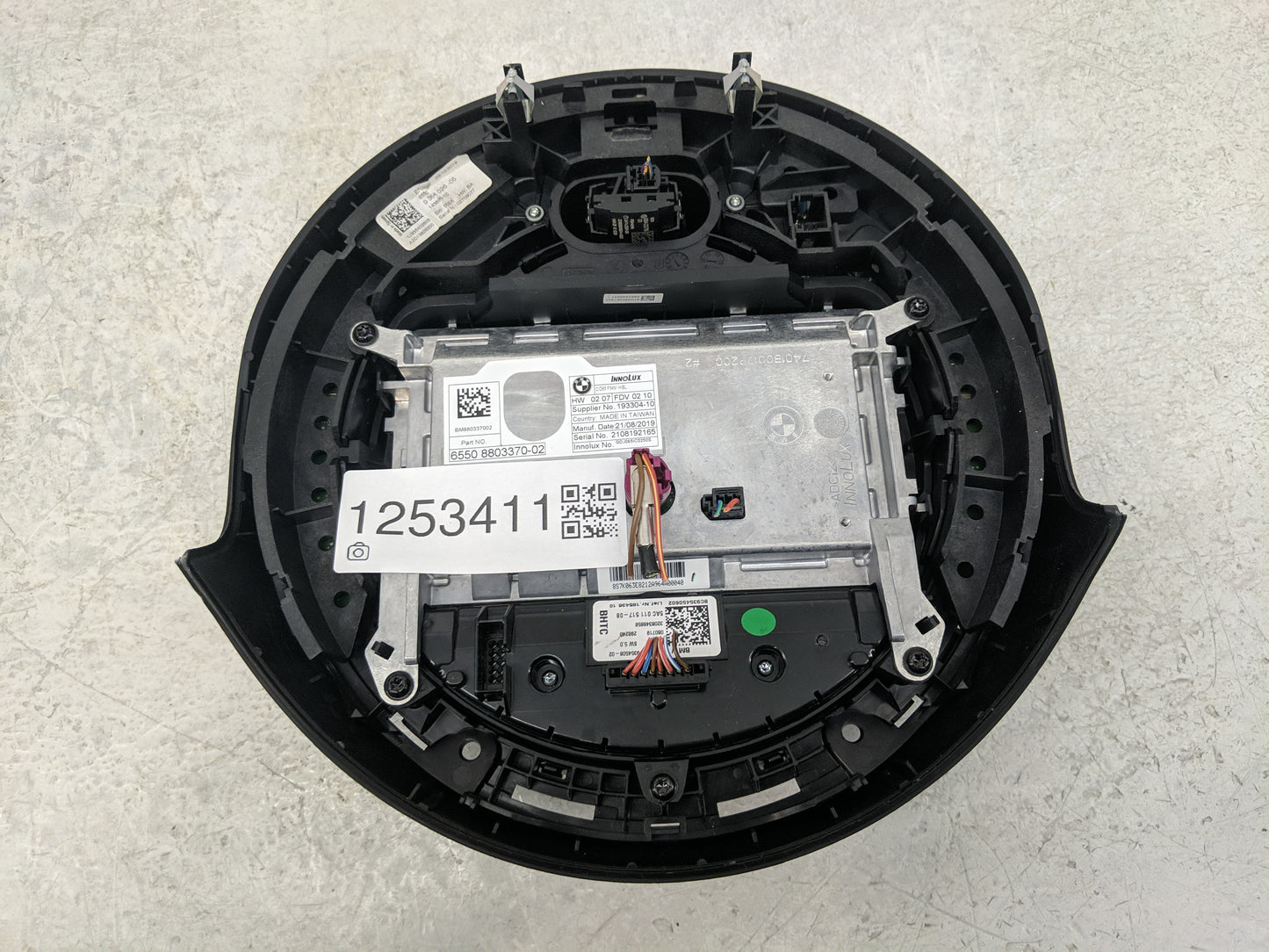 Mini Cooper Information-gps-tv Control Module 6550 8803370-02 - Oemusedautoparts1.com