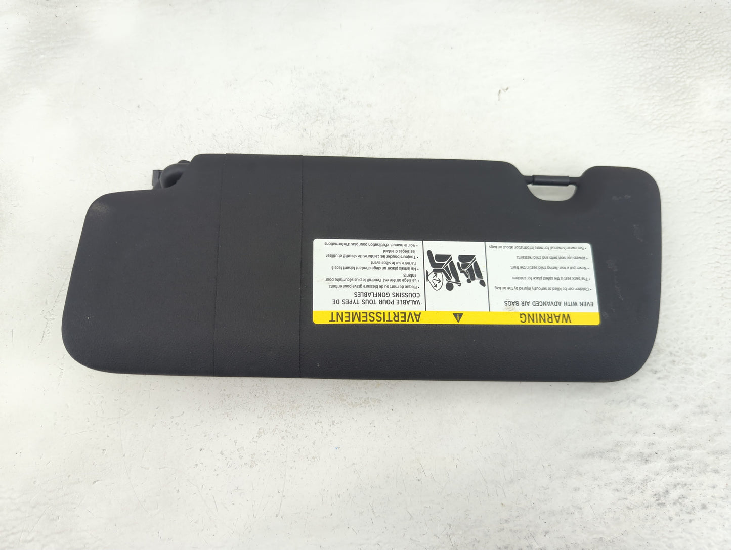 2019 Mini Cooper Countryman Sun Visor Shade Replacement Passenger Right Mirror Fits OEM Used Auto Parts - Oemusedautoparts1.