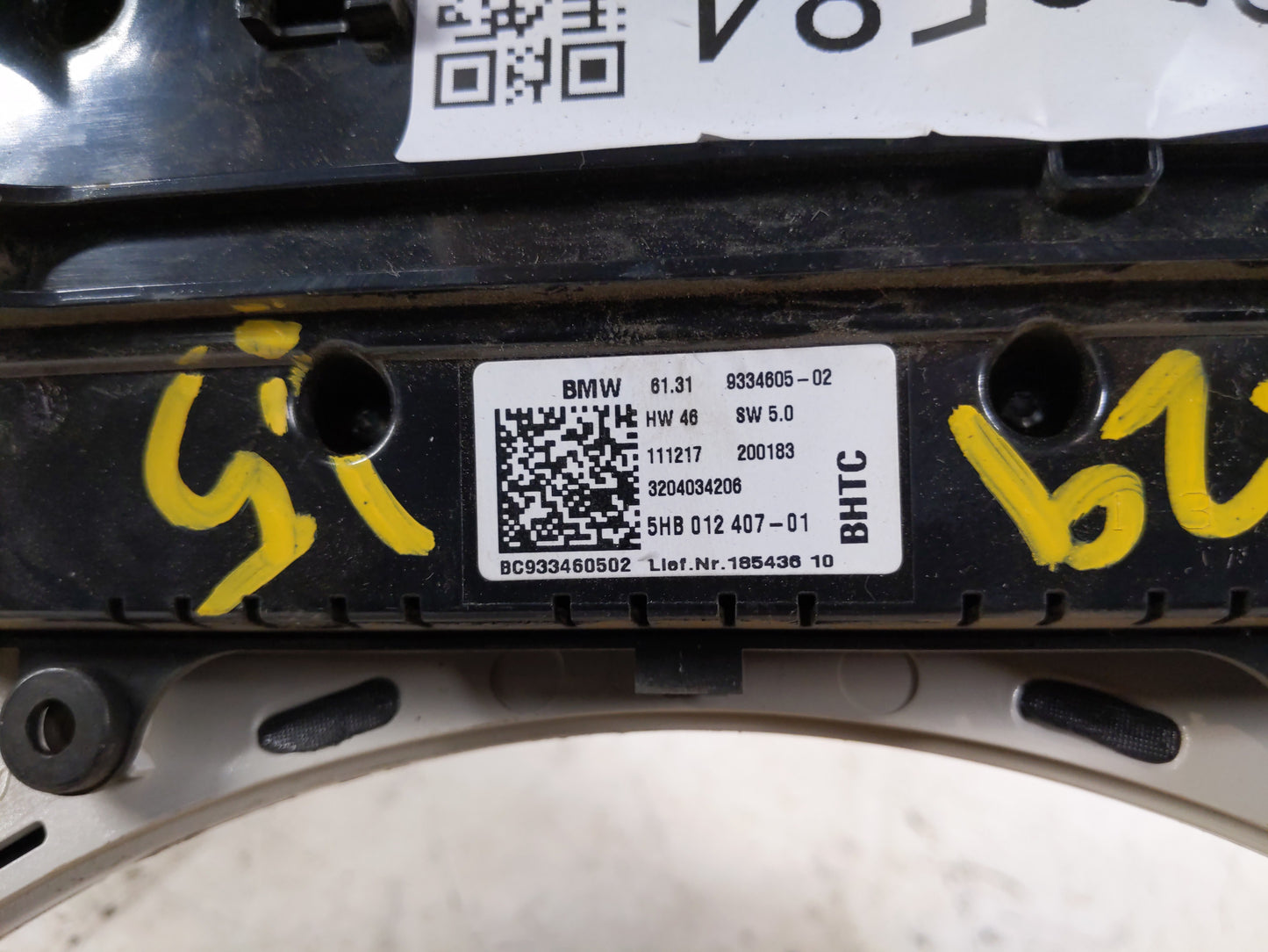 2017-2019 Mini Cooper Countryman Climate Control Module Temperature AC/Heater Replacement P/N:6131 9334605 61319334605 Fits 