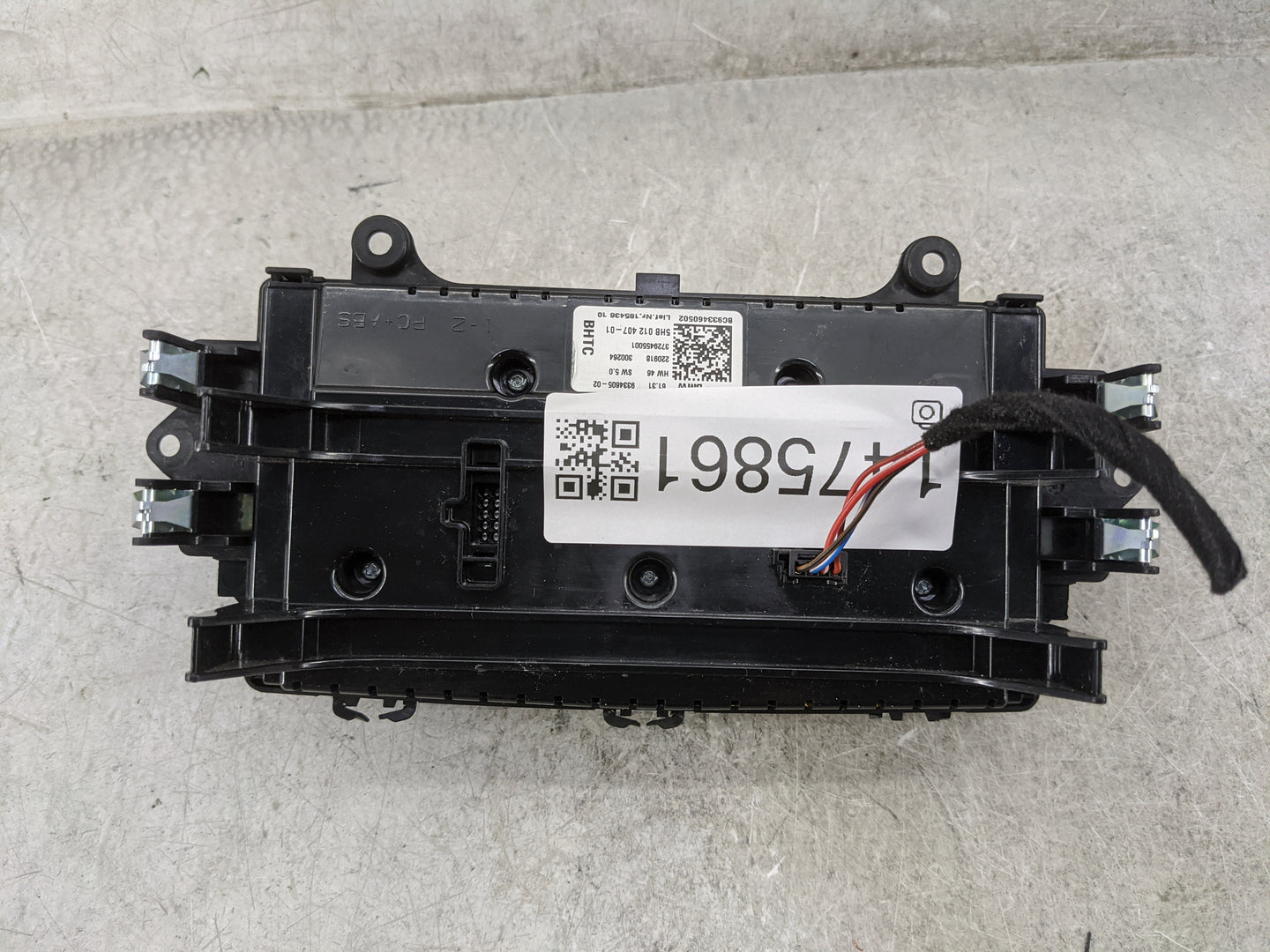 2019 Mini Countryman Climate Control Module Temperature AC/Heater Replacement P/N:9334605-02 5HB012407-01 Fits Fits 2017 201