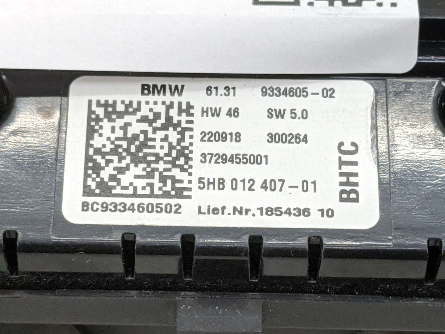 2019 Mini Countryman Climate Control Module Temperature AC/Heater Replacement P/N:9334605-02 5HB012407-01 Fits Fits 2017 201