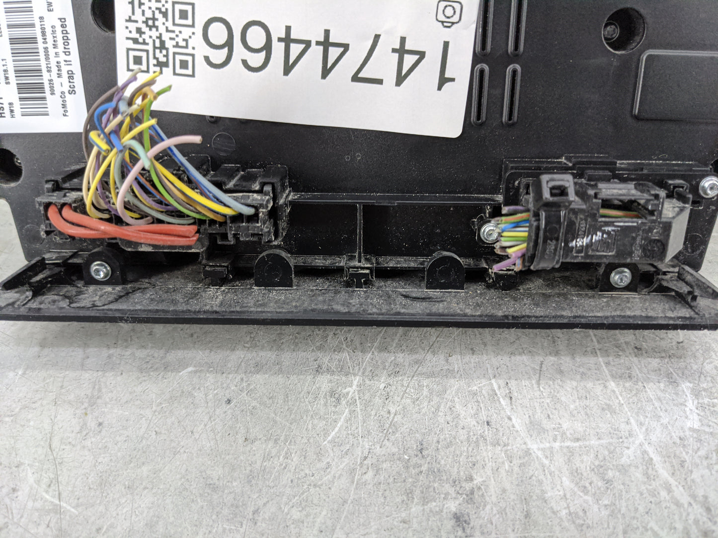 2019 Mini Cooper Countryman Climate Control Module Temperature AC/Heater Replacement P/N:HS7T-18E245-CGC Fits Fits 2017 2018