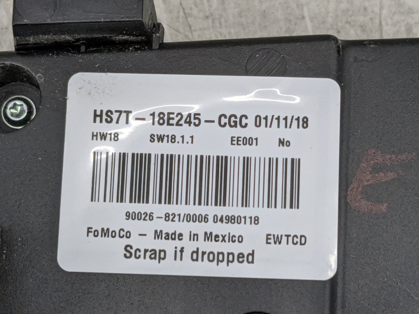 2019 Mini Cooper Countryman Climate Control Module Temperature AC/Heater Replacement P/N:HS7T-18E245-CGC Fits Fits 2017 2018