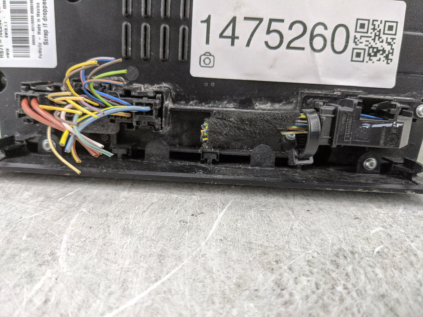 2019 Mini Cooper Countryman Climate Control Module Temperature AC/Heater Replacement P/N:HS7T-18E245-CGC Fits Fits 2017 2018