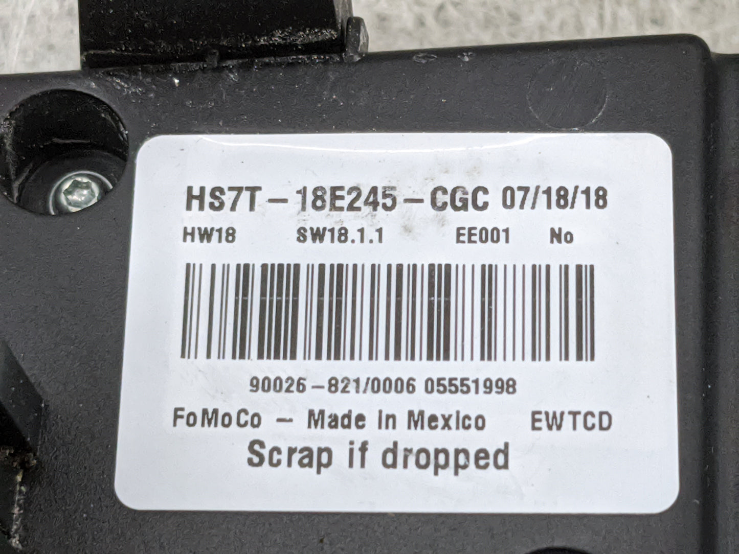 2019 Mini Cooper Countryman Climate Control Module Temperature AC/Heater Replacement P/N:HS7T-18E245-CGC Fits Fits 2017 2018