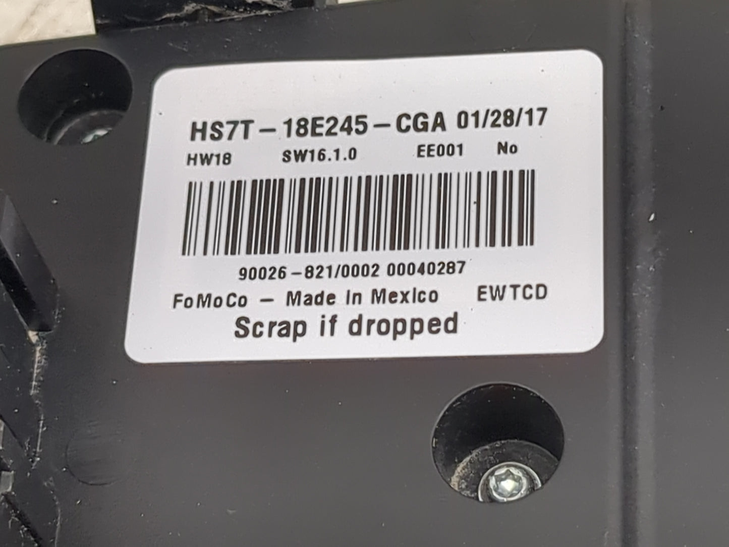 2019 Mini Cooper Countryman Climate Control Module Temperature AC/Heater Replacement P/N:HS7T-18E245-CGA Fits Fits 2017 2018