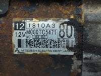 2019 Mitsubishi Eclipse Car Starter Motor Solenoid OEM P/N:M000TC5471 121810A3 Fits OEM Used Auto Parts - Oemusedautoparts1.