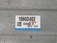 2018 Mitsubishi Eclipse Cross PCM Engine Control Computer ECU ECM PCU OEM P/N:1860D402 Fits OEM Used Auto Parts - Oemusedaut