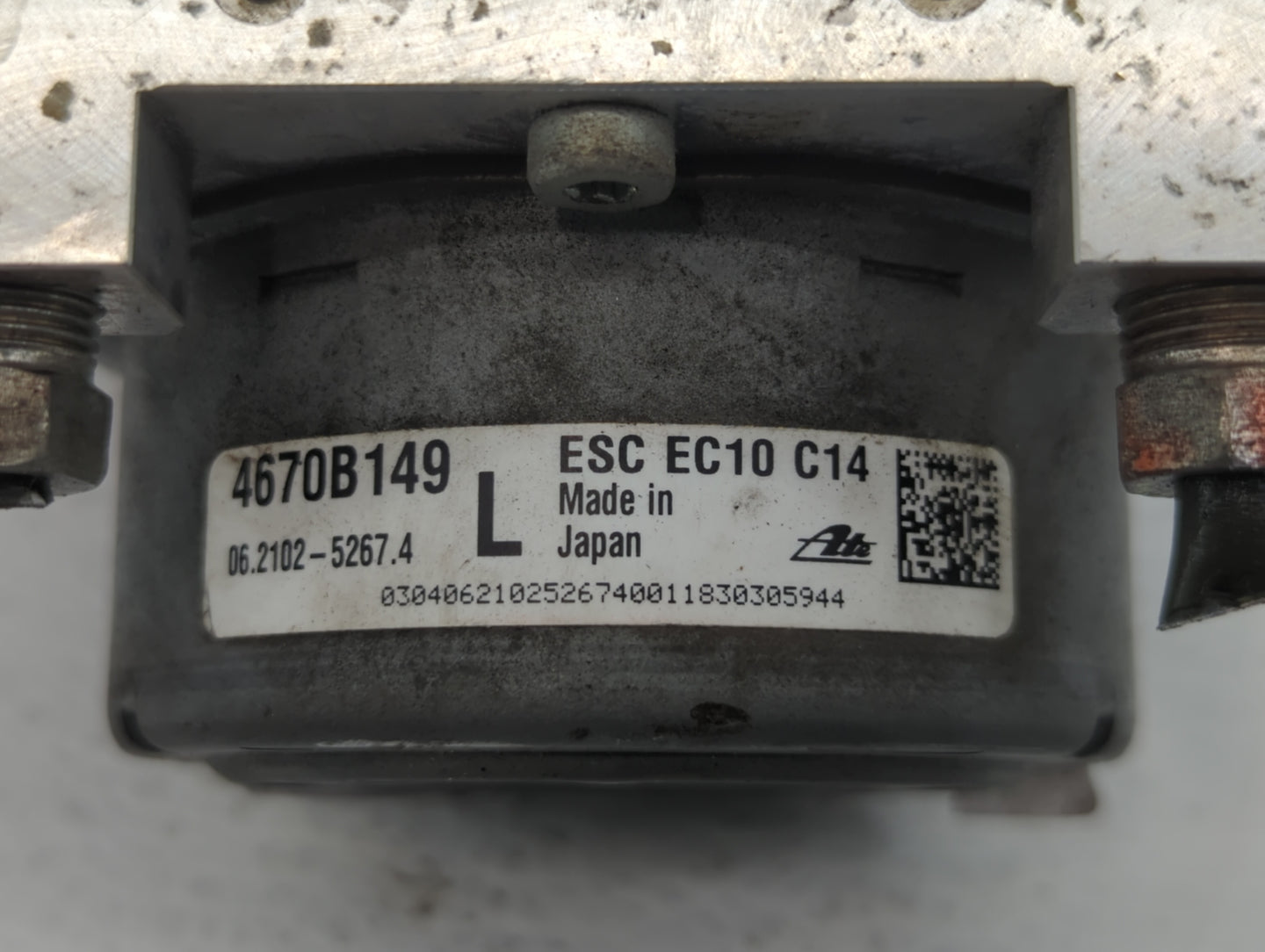 2019 Mitsubishi Eclipse Cross ABS Pump Control Module Replacement P/N:4670B149 Fits OEM Used Auto Parts - Oemusedautoparts1.