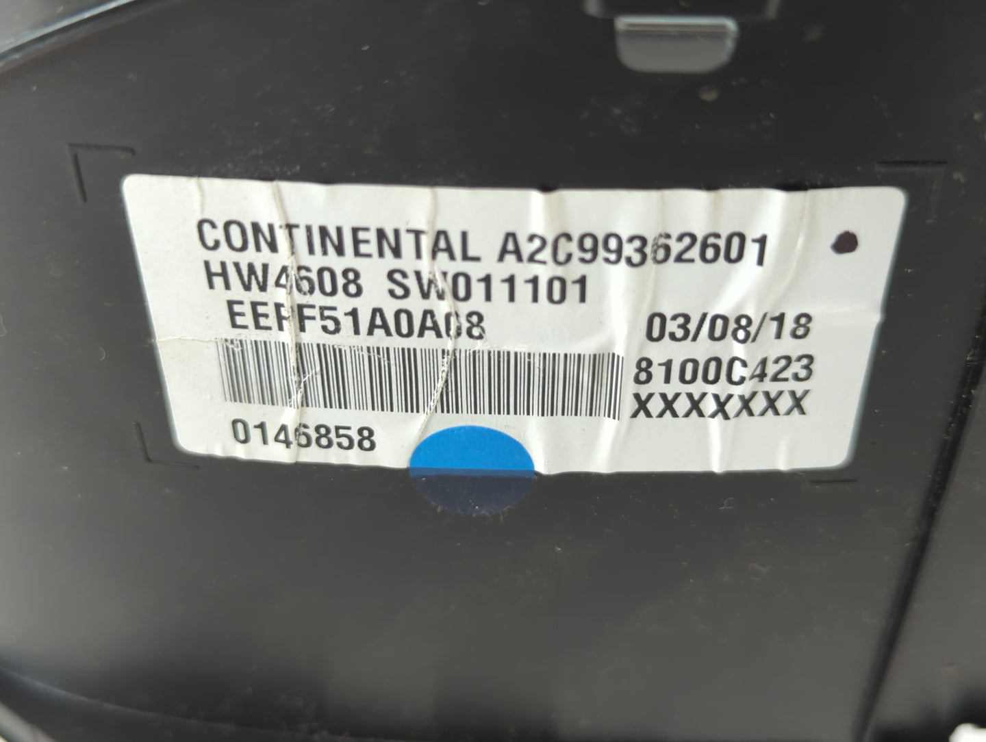 2019 Mitsubishi Eclipse Cross Instrument Cluster Speedometer Gauges P/N:A2C99362601 Fits OEM Used Auto Parts - Oemusedautopa