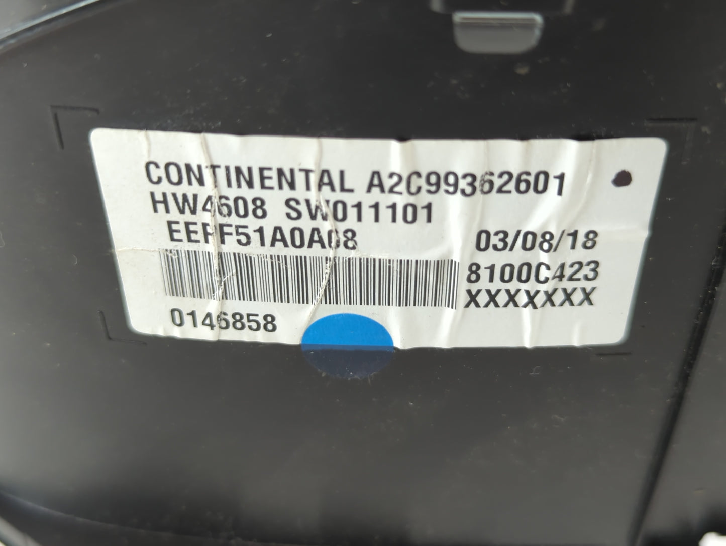 2019 Mitsubishi Eclipse Cross Instrument Cluster Speedometer Gauges P/N:A2C99362601 Fits OEM Used Auto Parts - Oemusedautopa